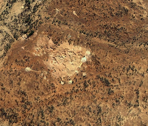 オパール鉱山