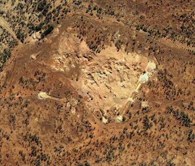 ボルダーオパール鉱山