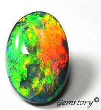 Beautiful Black Opal