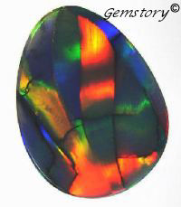 Beautiful Black Opal