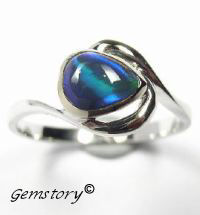 Black Opal Ring